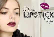 bold color lipstick