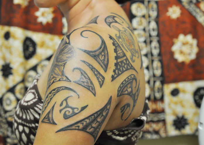 Tribal Hawaiian tattoos
