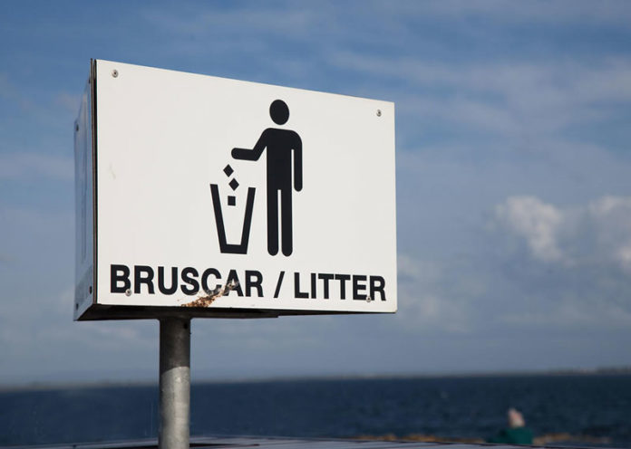 You just cannot litter