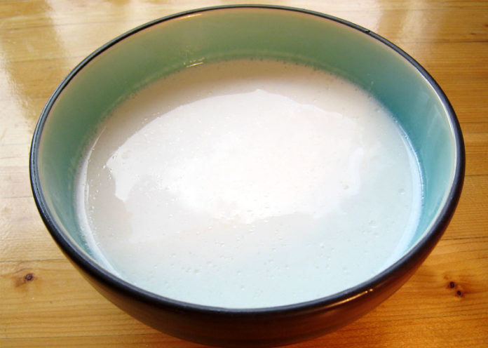 Egg Yolk and Milk Soak