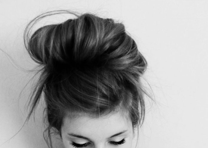 Messy Top Bun