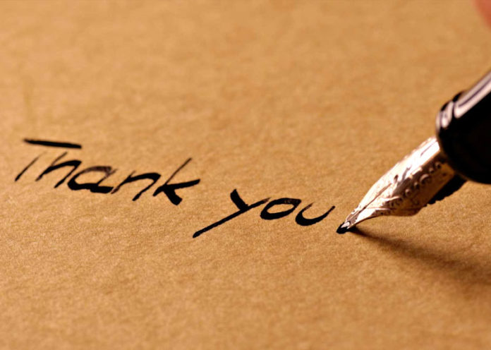 Thank-you notes