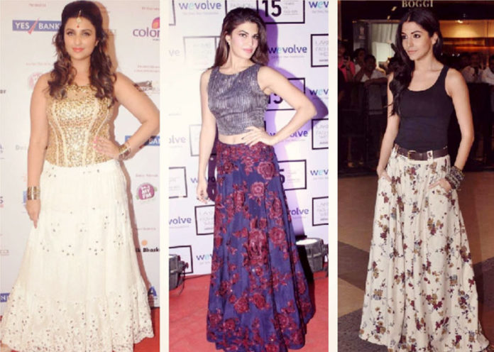 Bollywood Fashionable Skirts