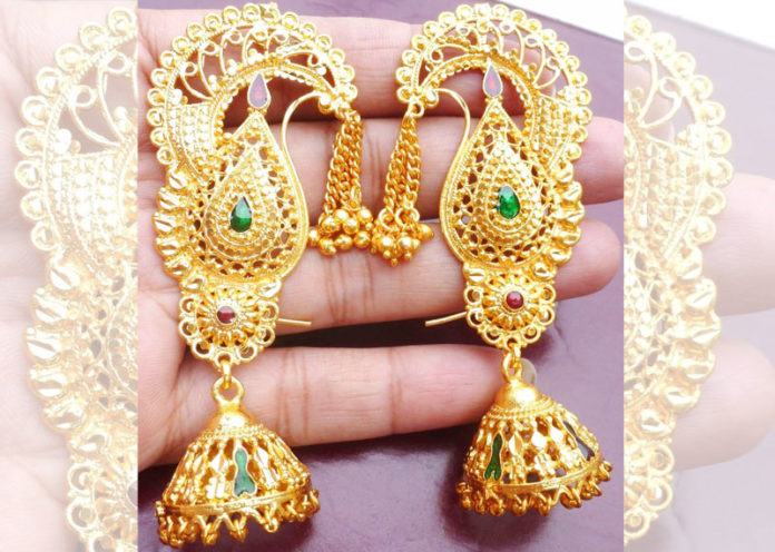 Full ear jhumka