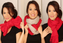 Different Trends To Tie a Scarf