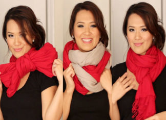 Different Trends To Tie a Scarf