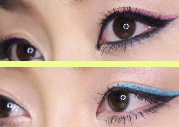 Colored eyeliner