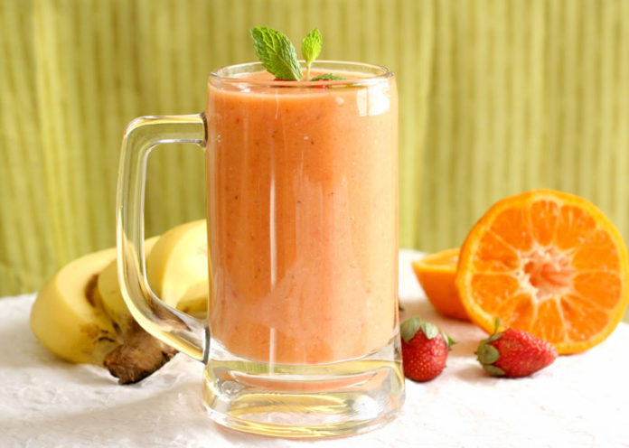 Orange Banana Smoothie