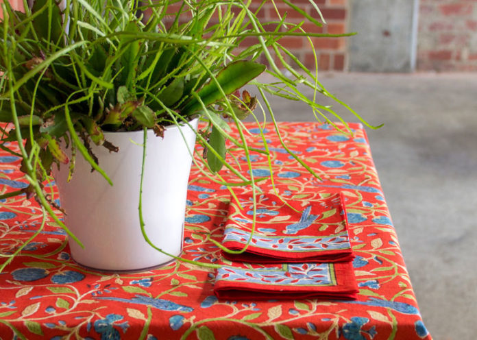 A Statement Tablecloth