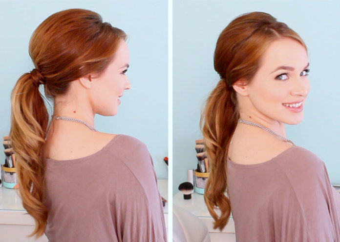 1950’s Inspired Ponytail