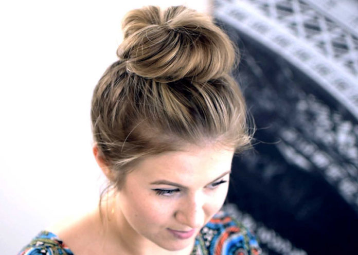 Pull Your Hair into a Top Knot