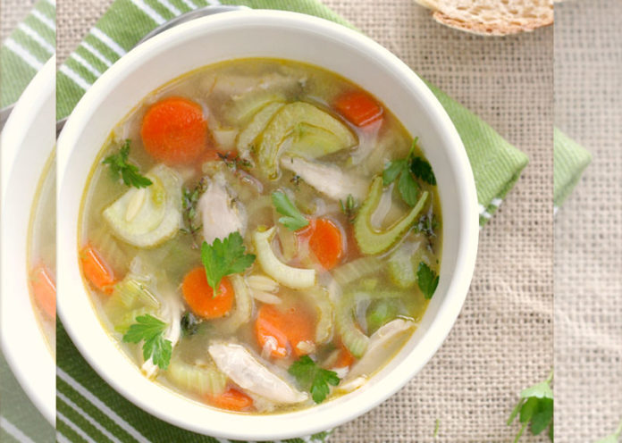 Garlic Vegetable Soup
