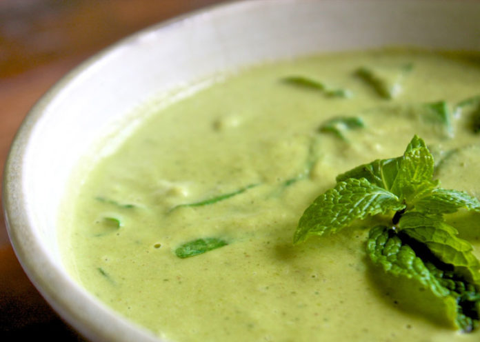 Minted Peas Soup