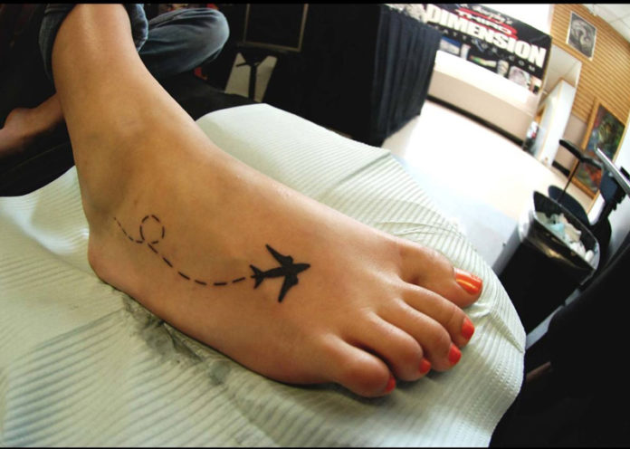 Foot tattoo