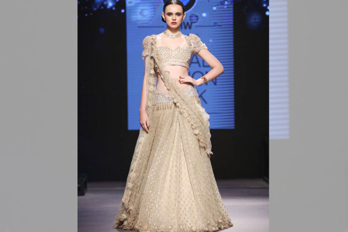 Ivory Trail Bridal Collection Lehenga