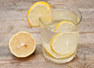 Lemon water