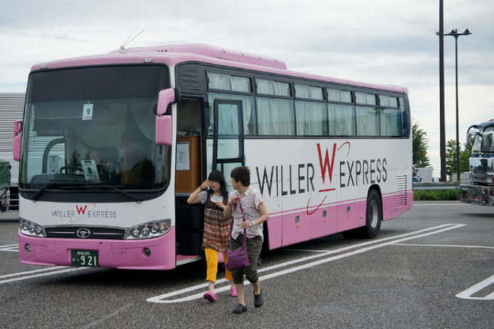 Travelling local trains and buses