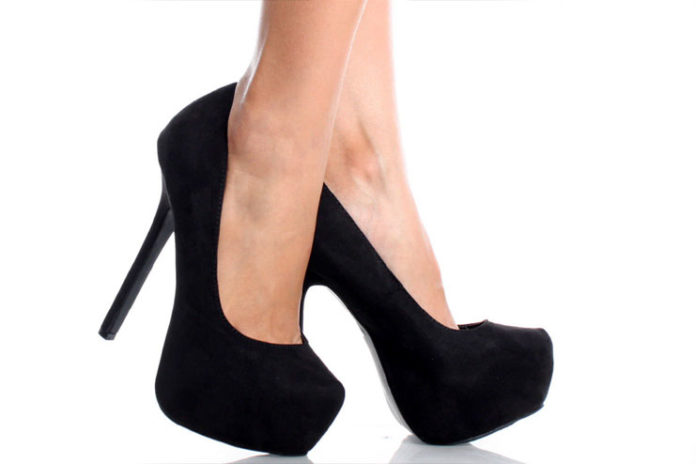 Black stilletos