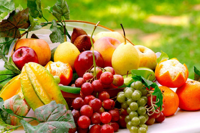 consumption of fruits and vegetables