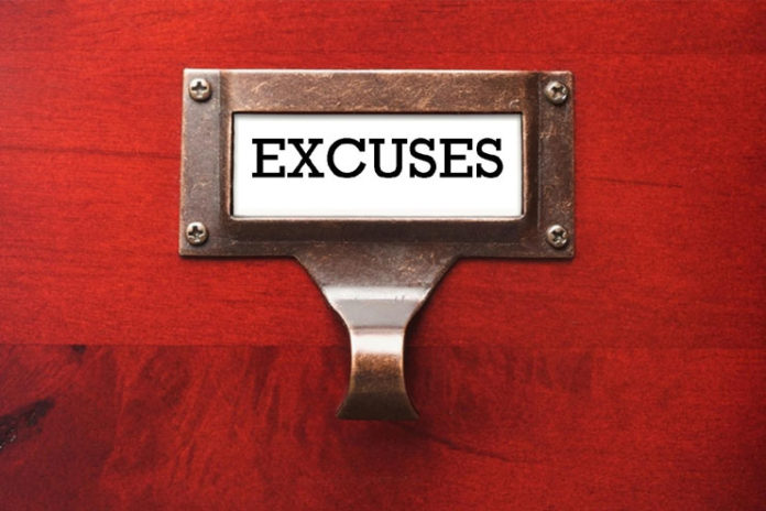 Live in the excuses zone