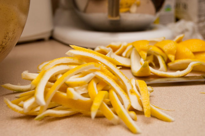 Lemon peels