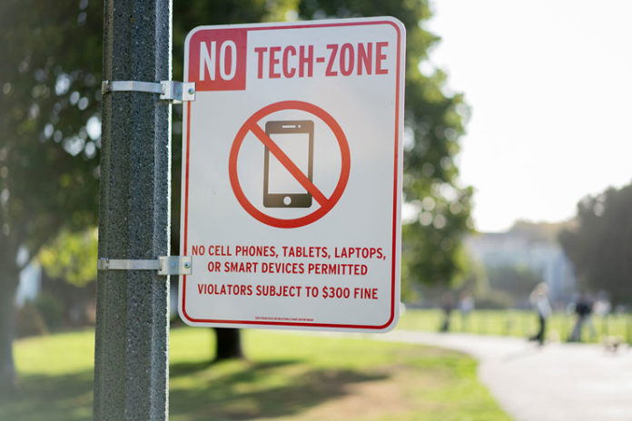 Say no to technology
