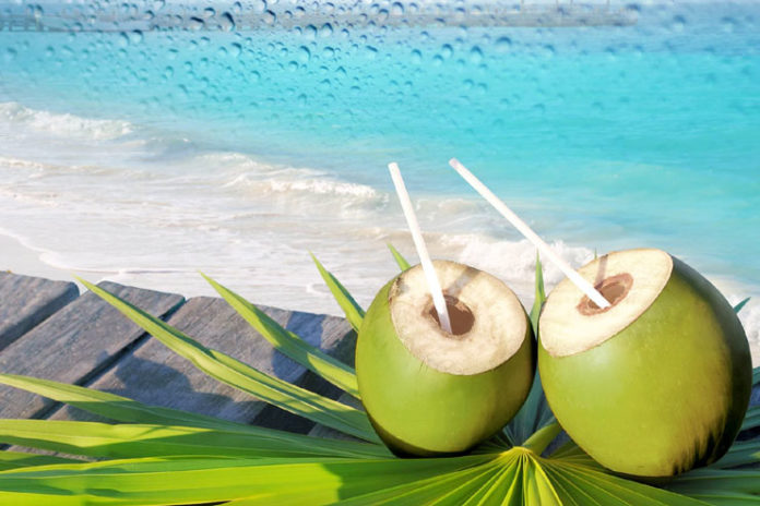 Hydrate Dry Skin With Coconut Water