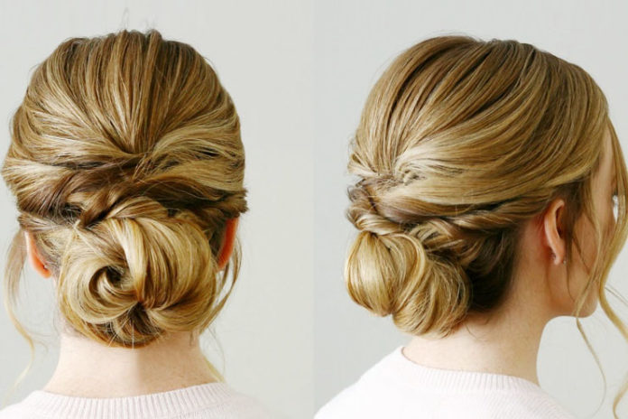 The Knotted Low Bun