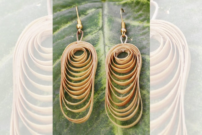 Bamboo earrings