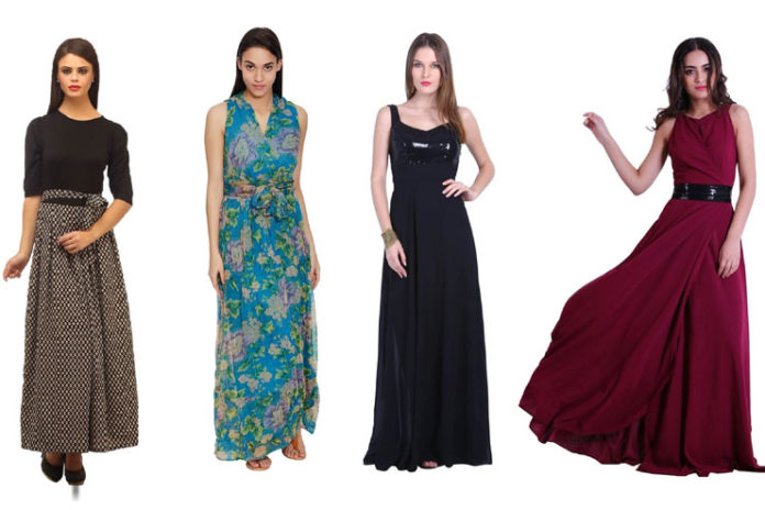 Fashionable long dresses