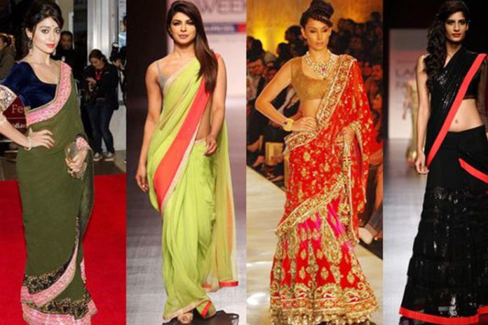 Saree trends in fashion