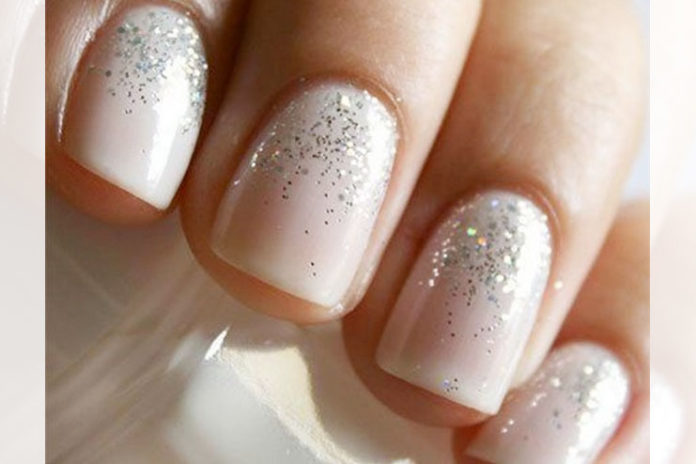 Glitter and white