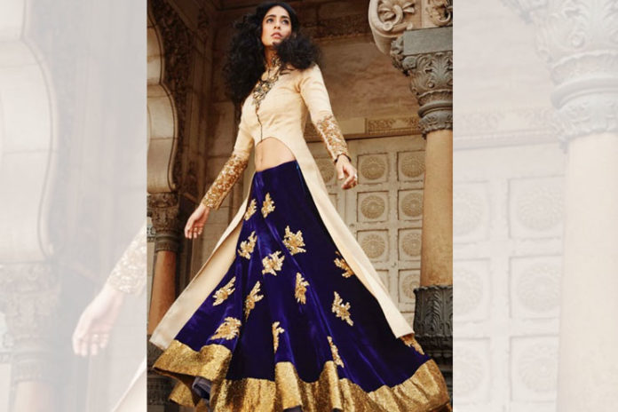 Fusion anarkali salwar suits