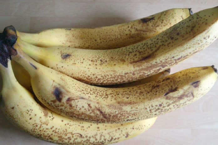 Overripe banana