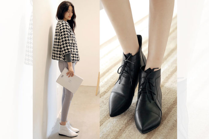 Short ankle boots