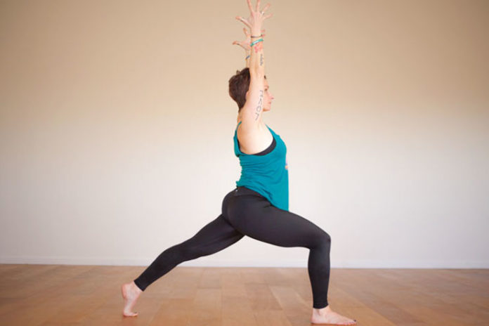 Anjaneyasana or crescent