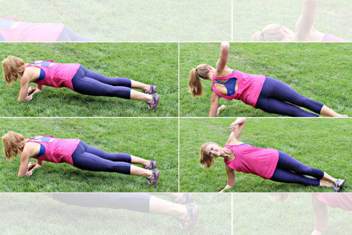 Rolling Plank Exercise