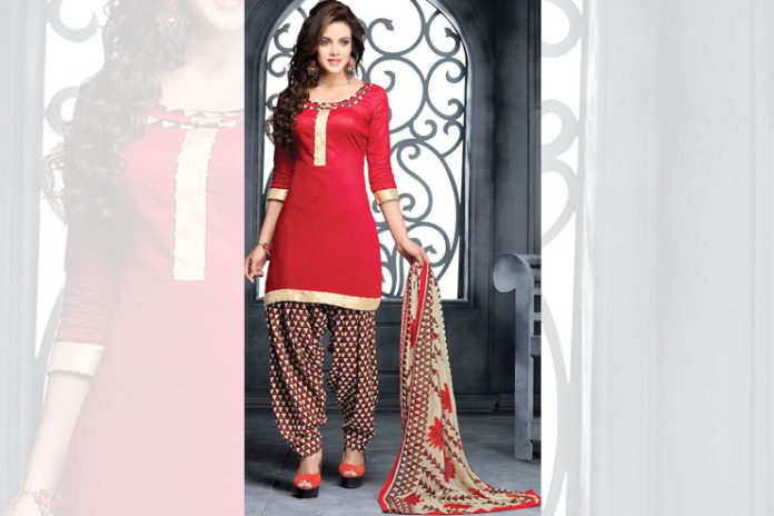 Cotton Patiala Suit