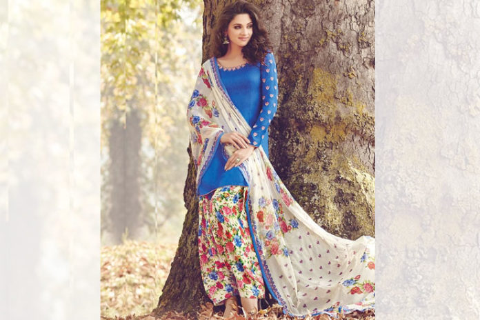 Printed Patiala Suit