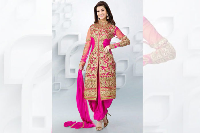 Jacket patiala salwar