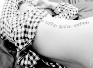 Sanskrit Shloka Tattoos For Women