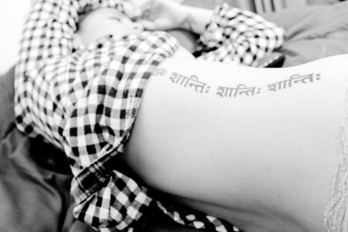 Sanskrit Shloka Tattoos For Women