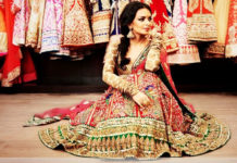 Colorful Bridal Lehenga-Choli Combination