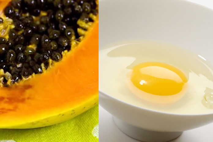 Papaya And Egg White