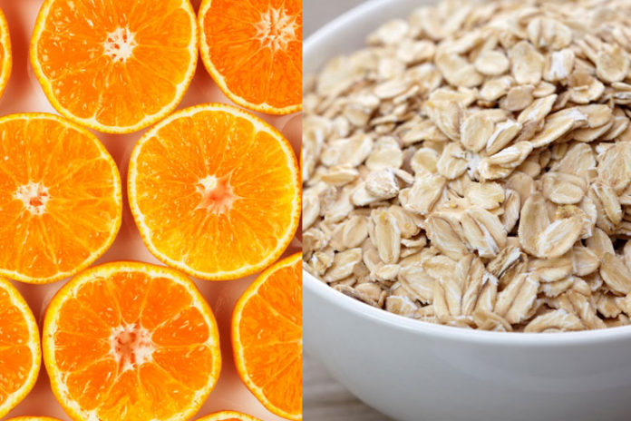 Orange And Oats Face Pack