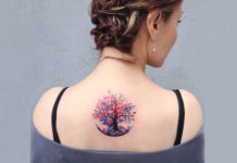 Fashionable Watercolor Tattoos For Women