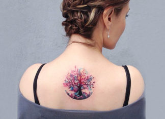 Fashionable Watercolor Tattoos For Women