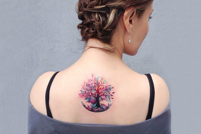 Fashionable Watercolor Tattoos For Women