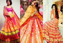 Neon Bridal Lehengas