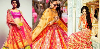 Neon Bridal Lehengas